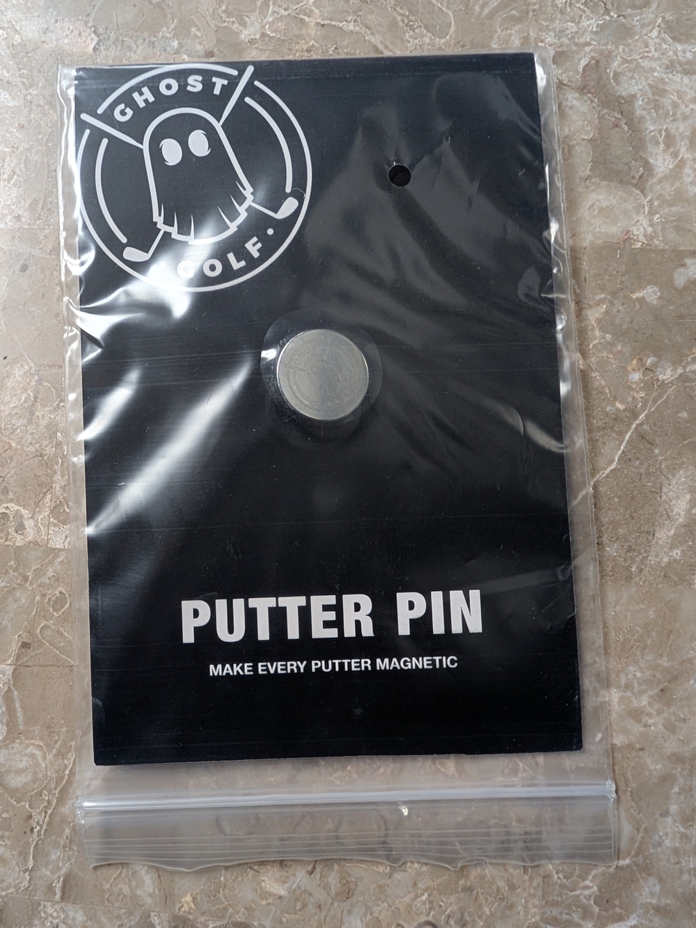 Ghost Golf Black Putter Pin Magnetic Accessory